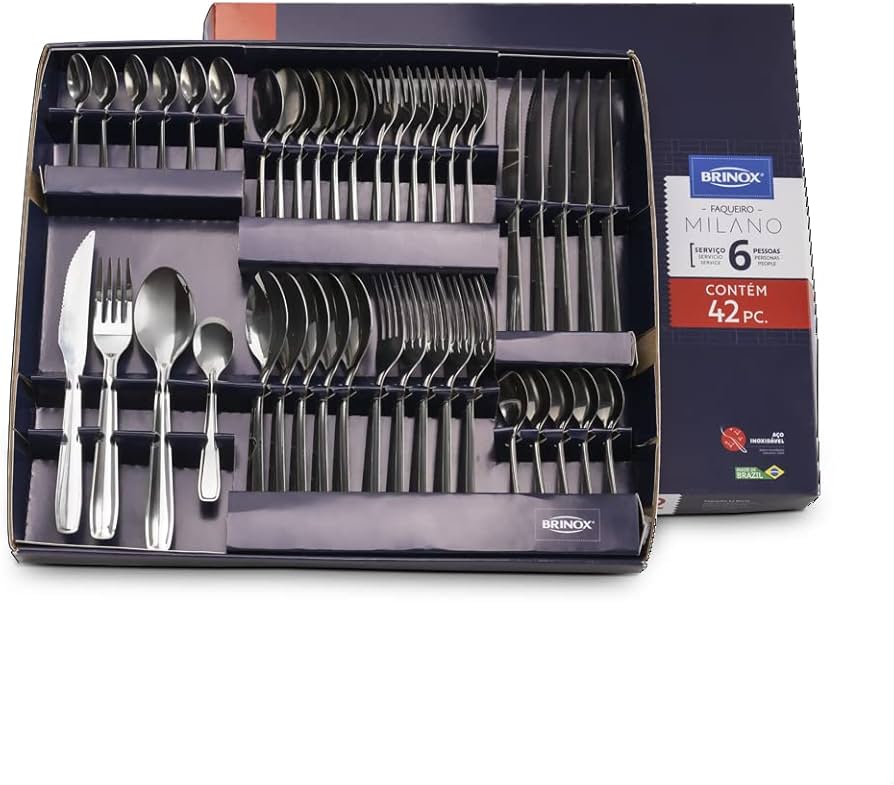 Jogo de Talheres Brinox